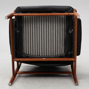 Finn Juhl, a 'Bwana' easy chair, France & Son, Denmark.