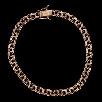 ARMLÄNK, 18 k guld, 1963. Vikt ca 10 gram.
