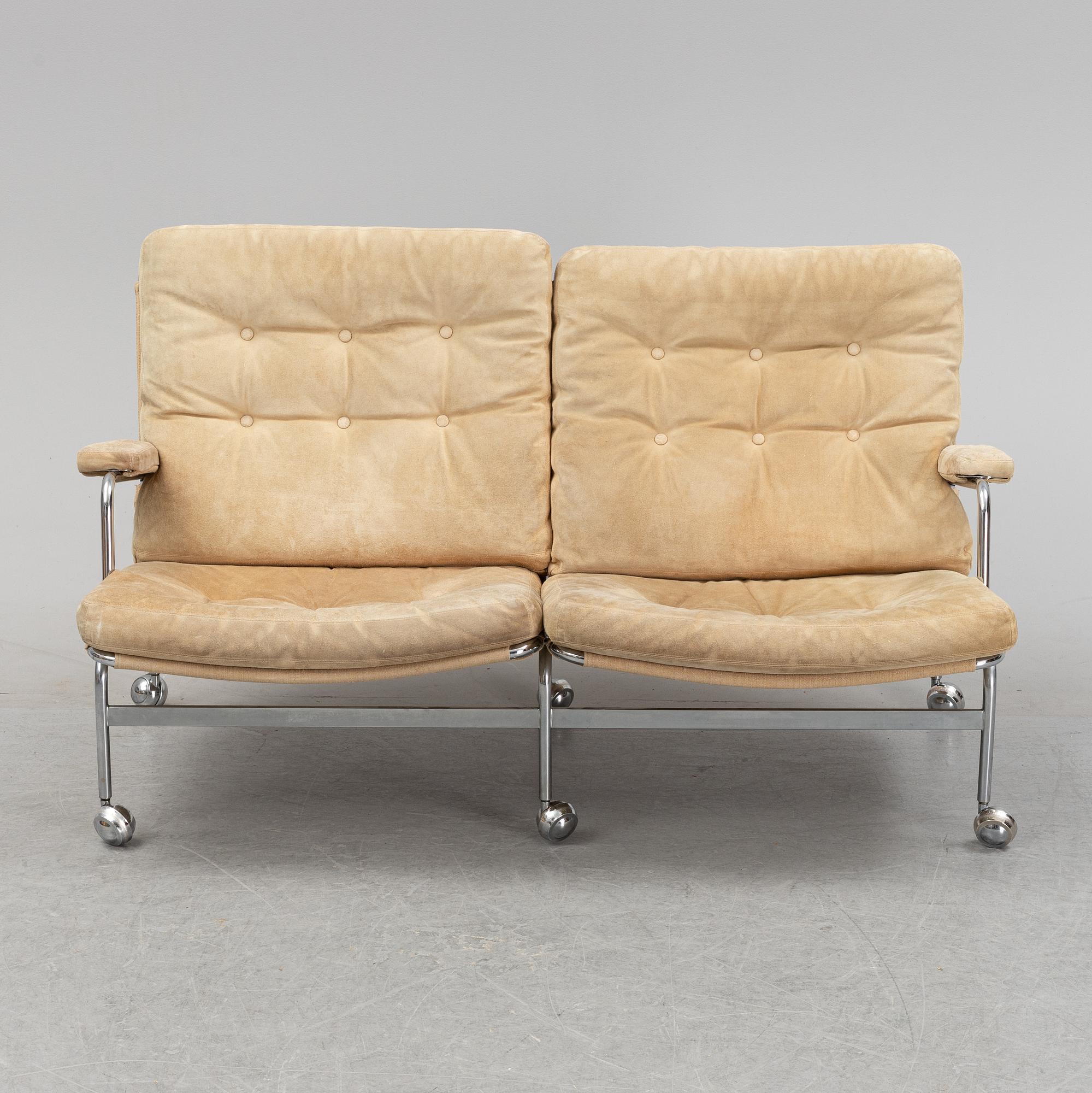 A sofa, 'Karin' by Bruno Mathsson for DUX.