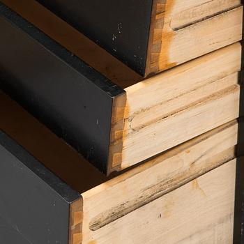 Ilmari Tapiovaara, a pair of 1960s drawers/bedside tables, model 1503, for Asko, Finland.