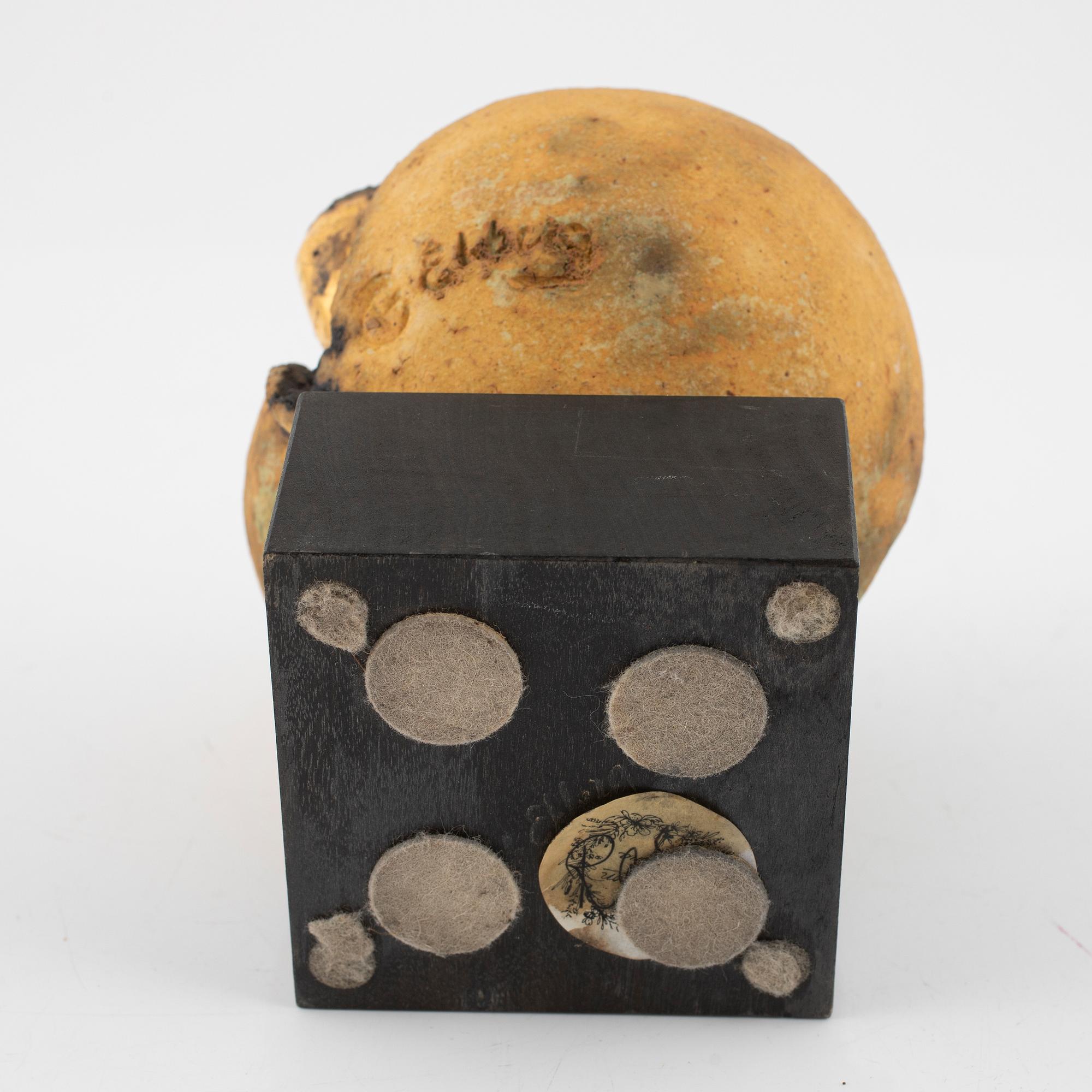 Alf Ekberg, skulptur, signerad.