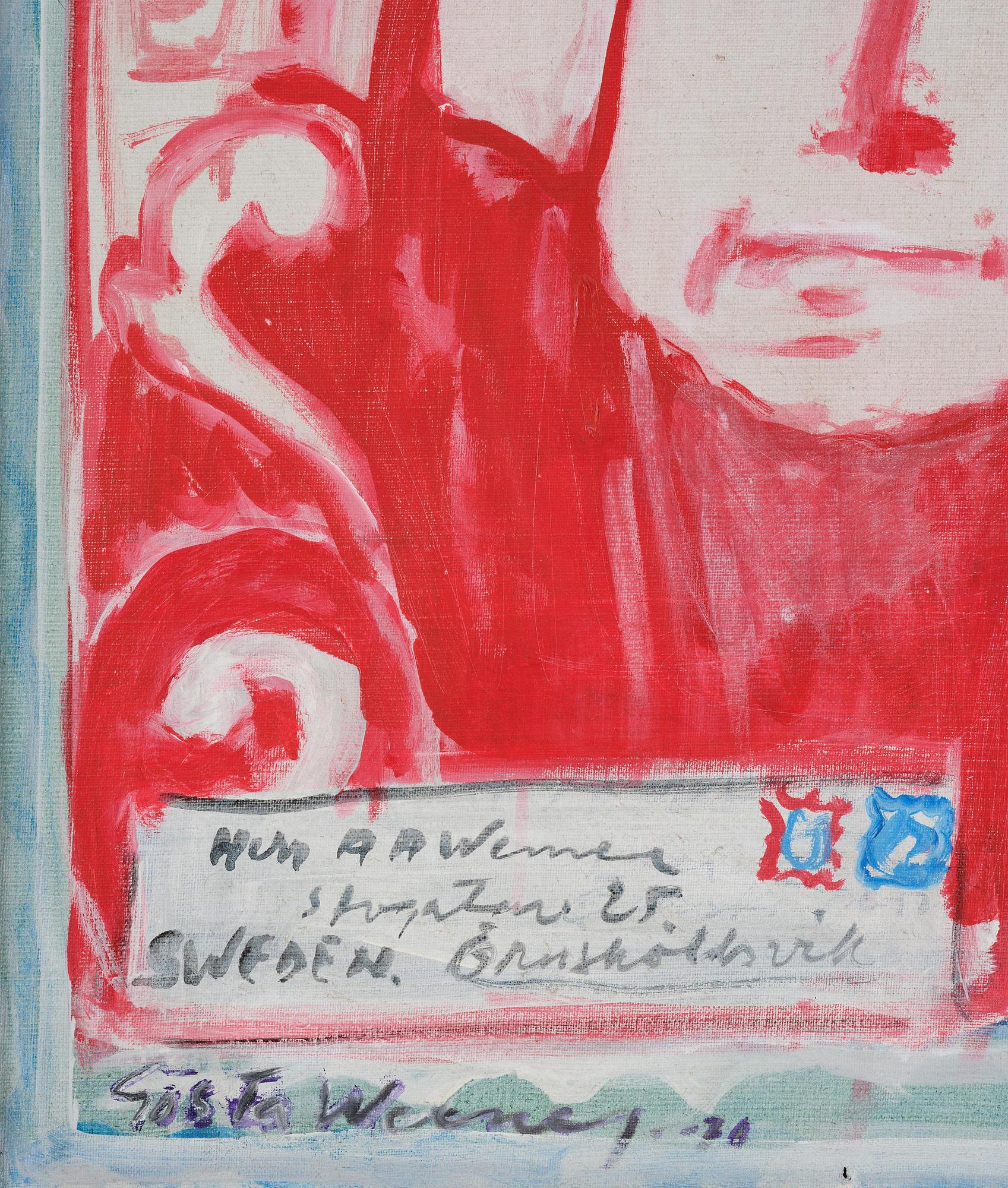 Gösta Werner, US stamp.