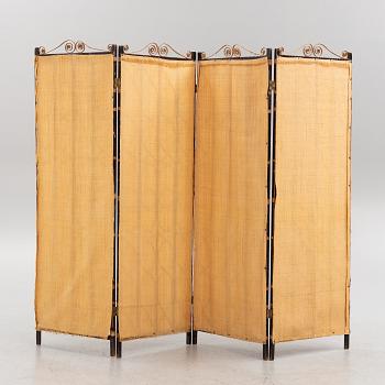 Folding screen, early 20th century.