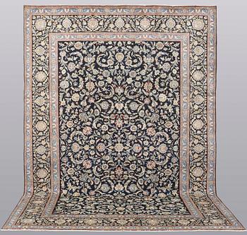 A carpet, Kashan, ca 355 x 238 cm.
