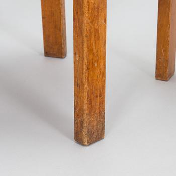 Alvar Aalto, jakkarapari, malli 60, O.Y. Huonekalu-ja Rakennustyötehdas A.B, Finmar, Suomi, 1934–39.