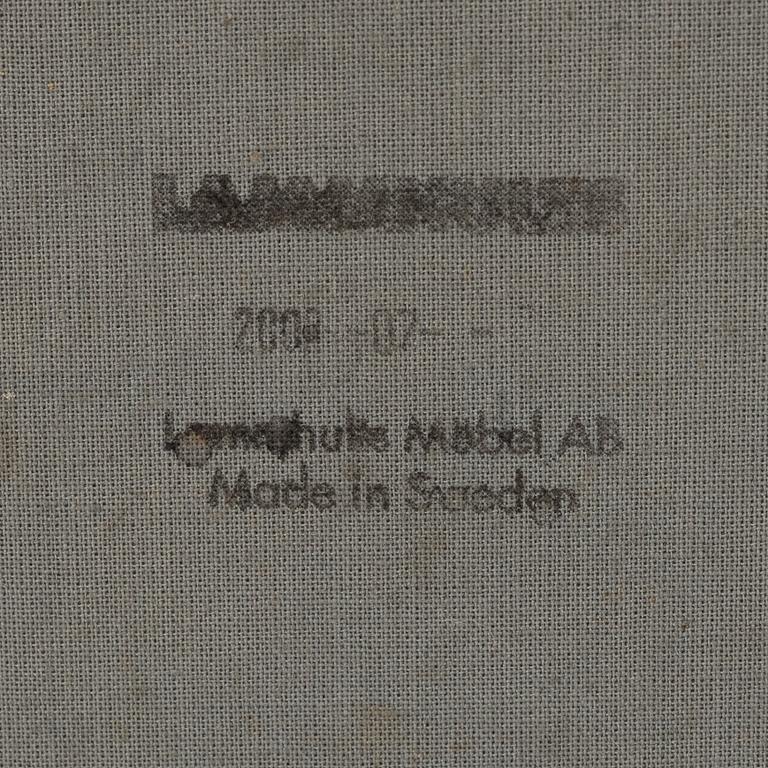Gunilla Allard, a pair of 'Cinema' armchairs, Lammhults, Sweden.