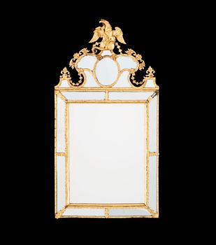 1561. A Baroque early 18th century mirror in the manner of B Precht.