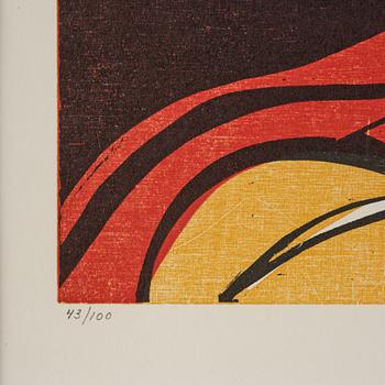 Cecil Skotnes, Untitled from: "Hommage aux Prix Nobel" (The Nobel Prize Portfolio).