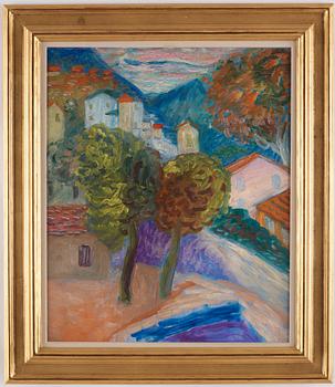 Sigrid Hjertén, Southern landscape.