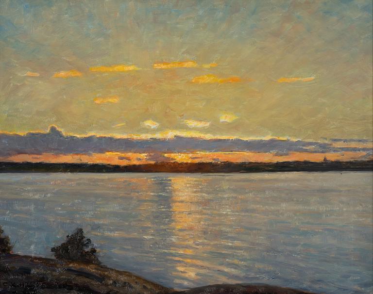 Gottfrid Kallstenius, ”Solnedgång I”.