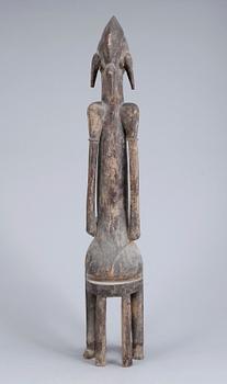 SKULPTUR, skuret trä, Afrika, omkring 1900-talets mitt.