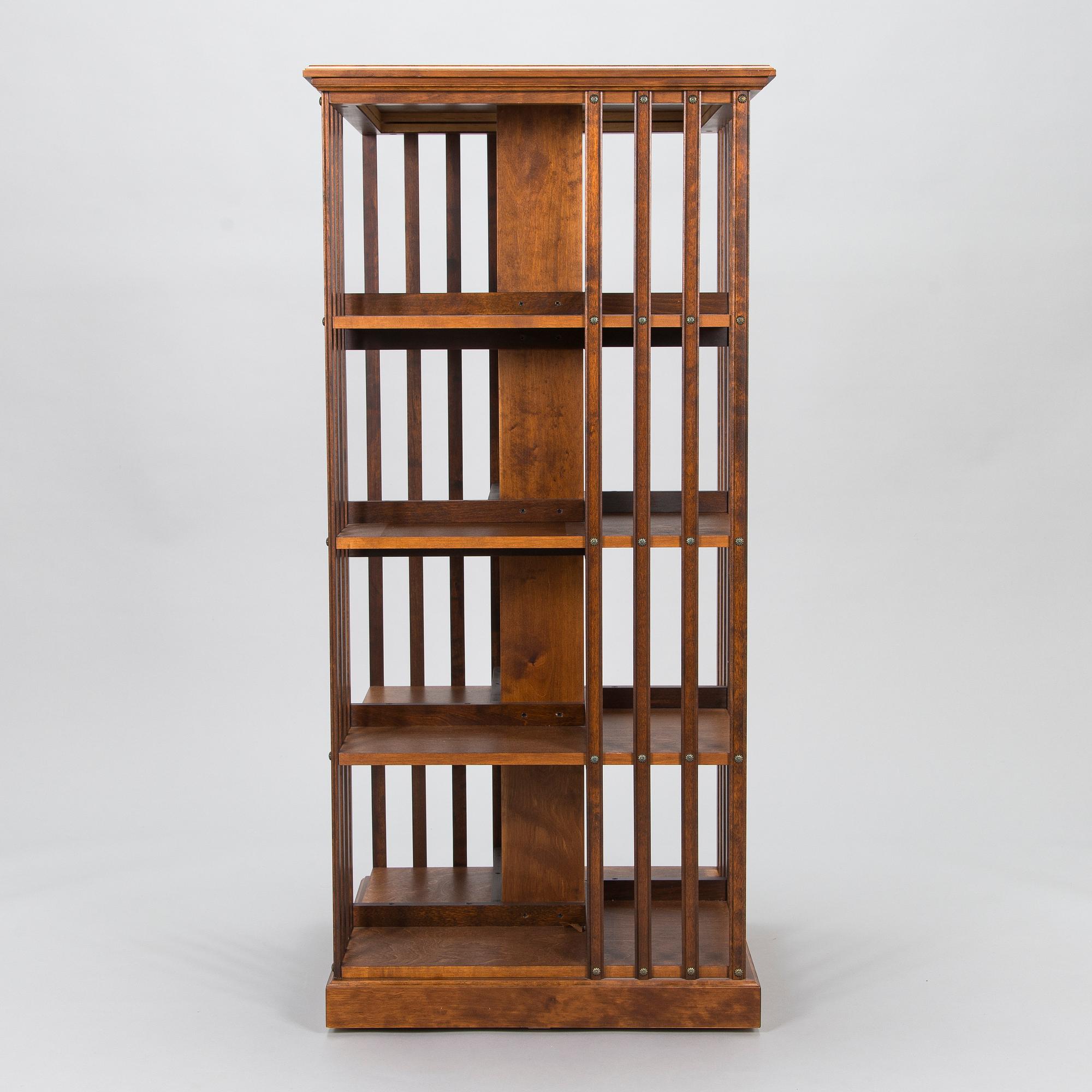 A revolving bookcase, Boknäs, around 2000.