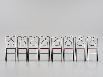 Jonas Bohlin, a set of eight "Liv" chairs, Jonas Bohlin Design AB, Stockholm, post 1997.