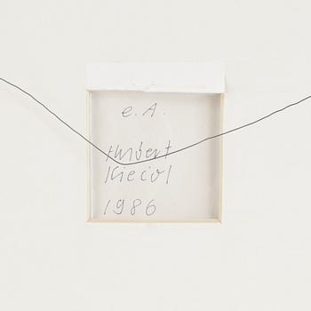 HUBERT KIECOL, aquatint, sign, numr e.A, dat 1986 a tergo.