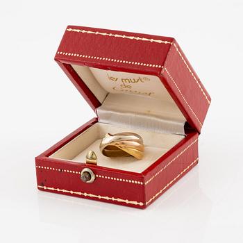 Cartier ring "Trinity" 18K gold in three colours.