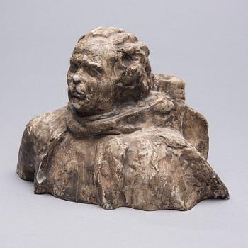 LAURI LEPPÄNEN, sculpture, plaster, signed.