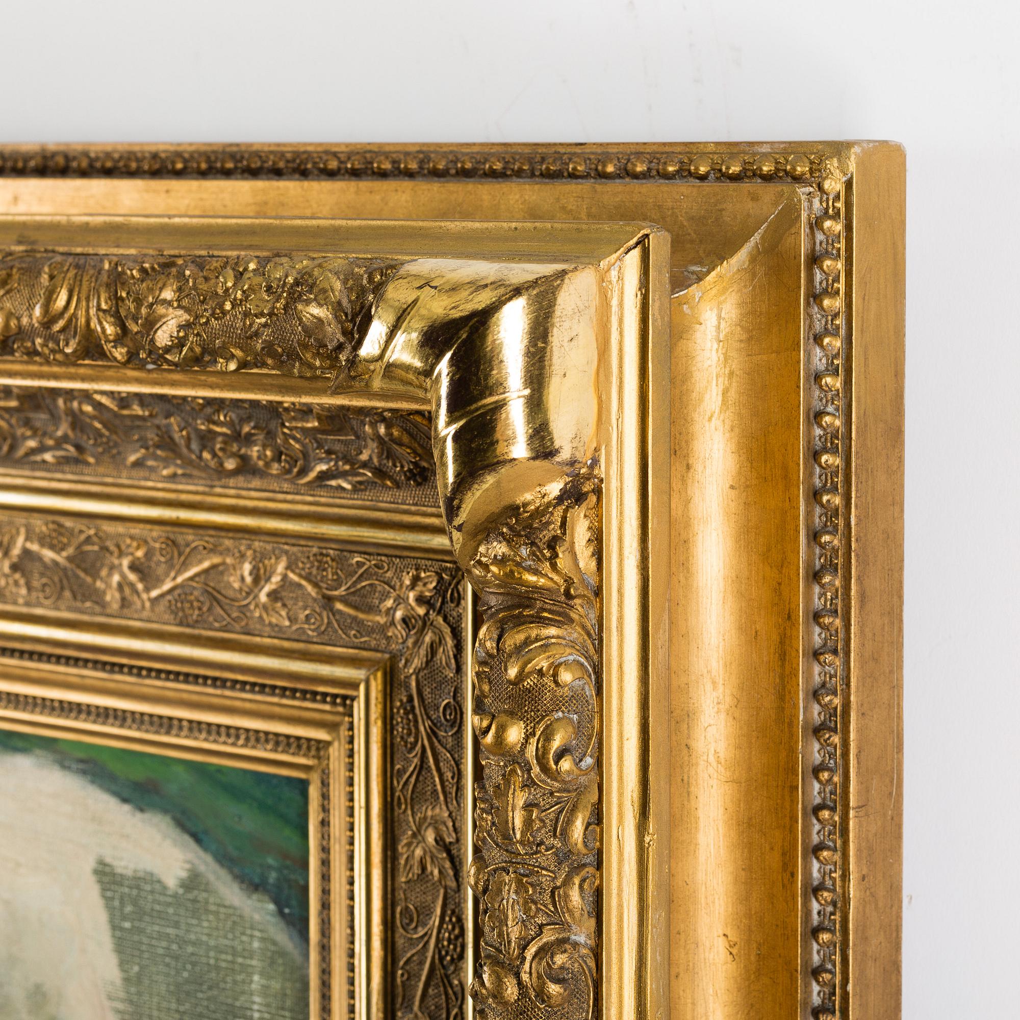 HANS WIGERT, oil on canvas, signed Hans Wigert and dated Grundsunda Stavsnäs 1997-1998 on the reverse.