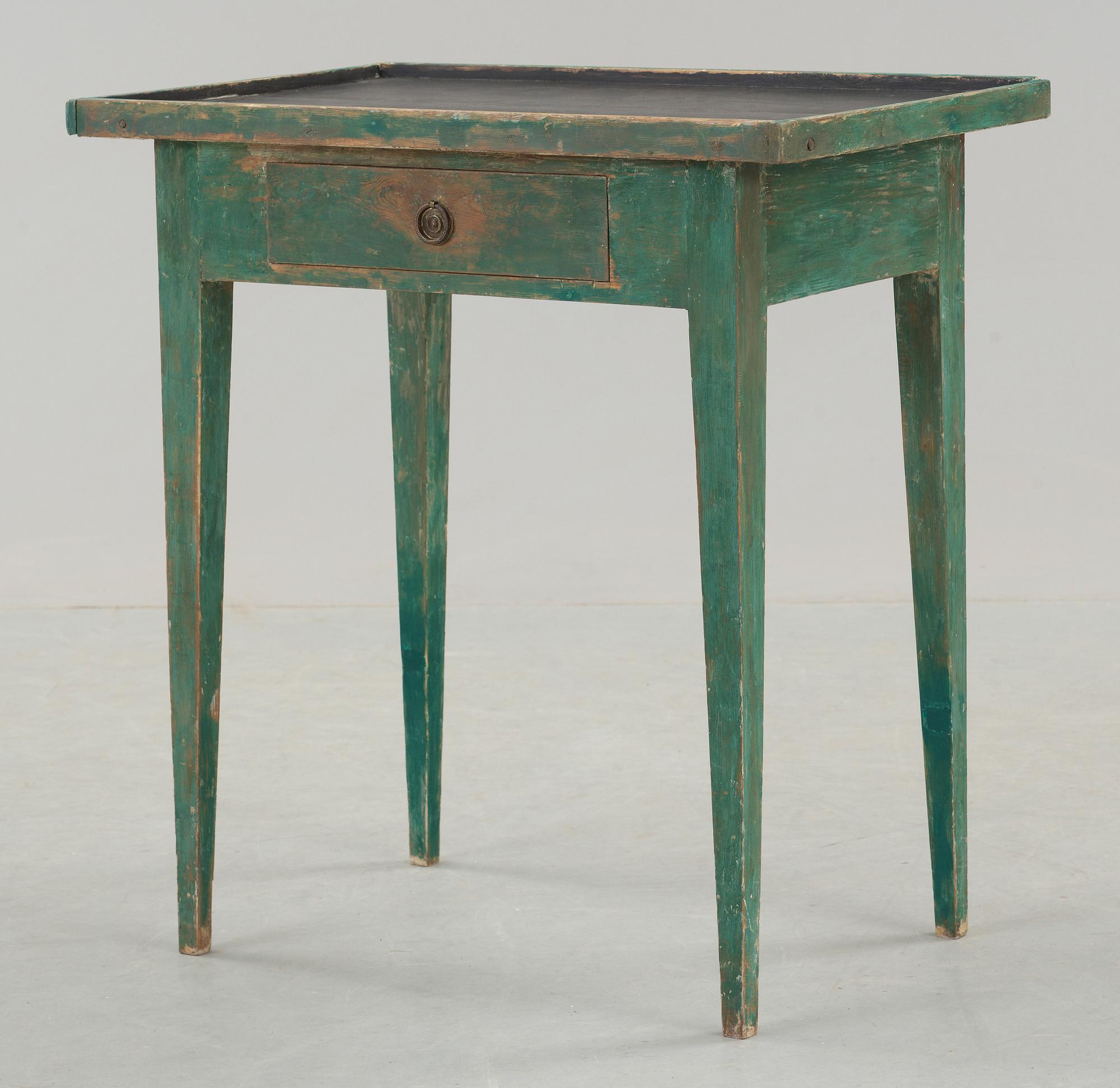 BORD, gustaviansk stil, sent 1800-tal.