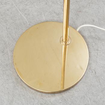 A brass floor light, Bergboms, second half of the 20th Century.