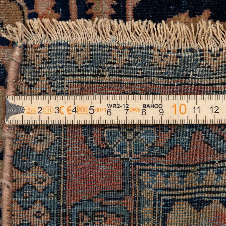 A Kashan 'Mohtasham' carpet, Central Persia, c. 342 x 242 cm.