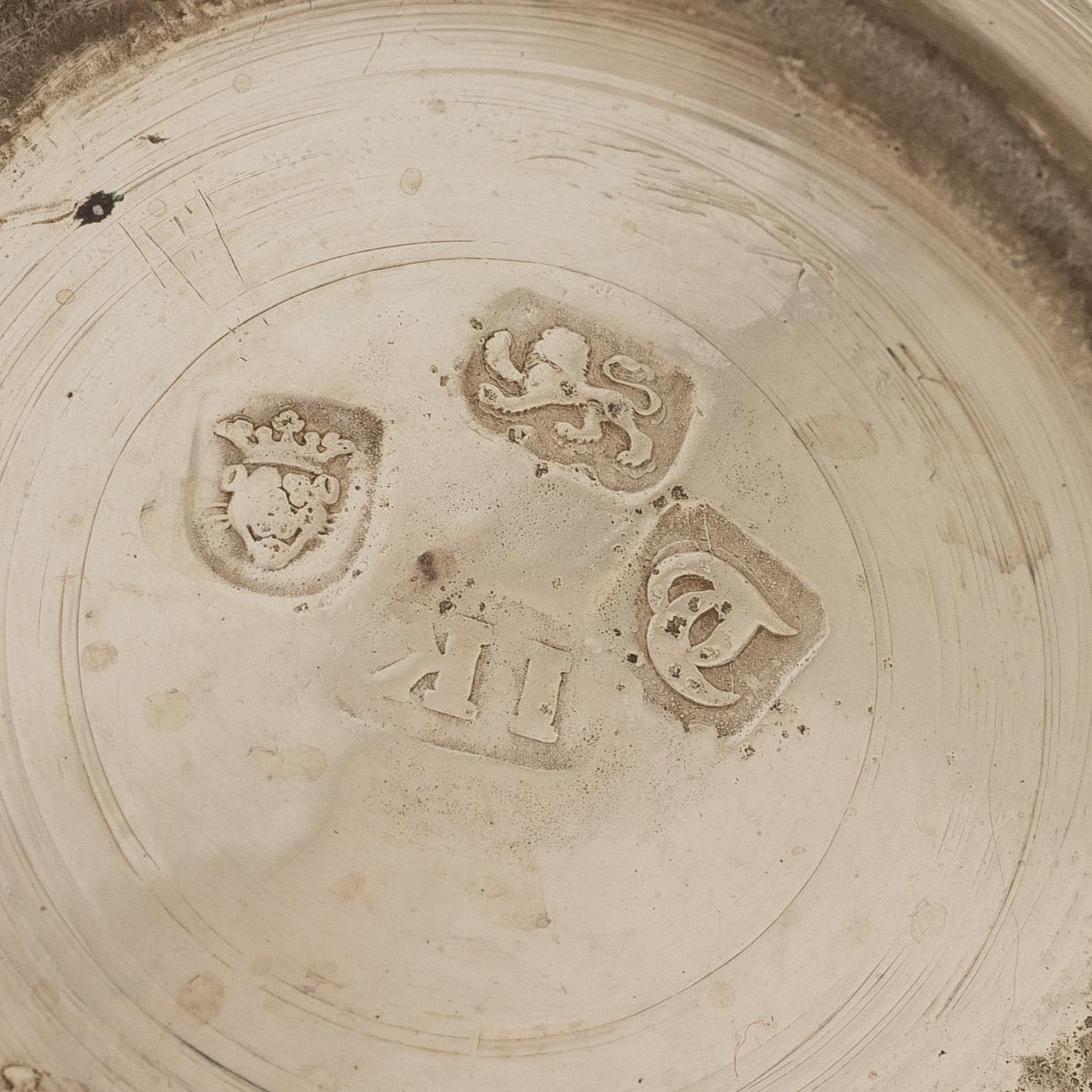 John King, mugg, silver, London, England 1774.