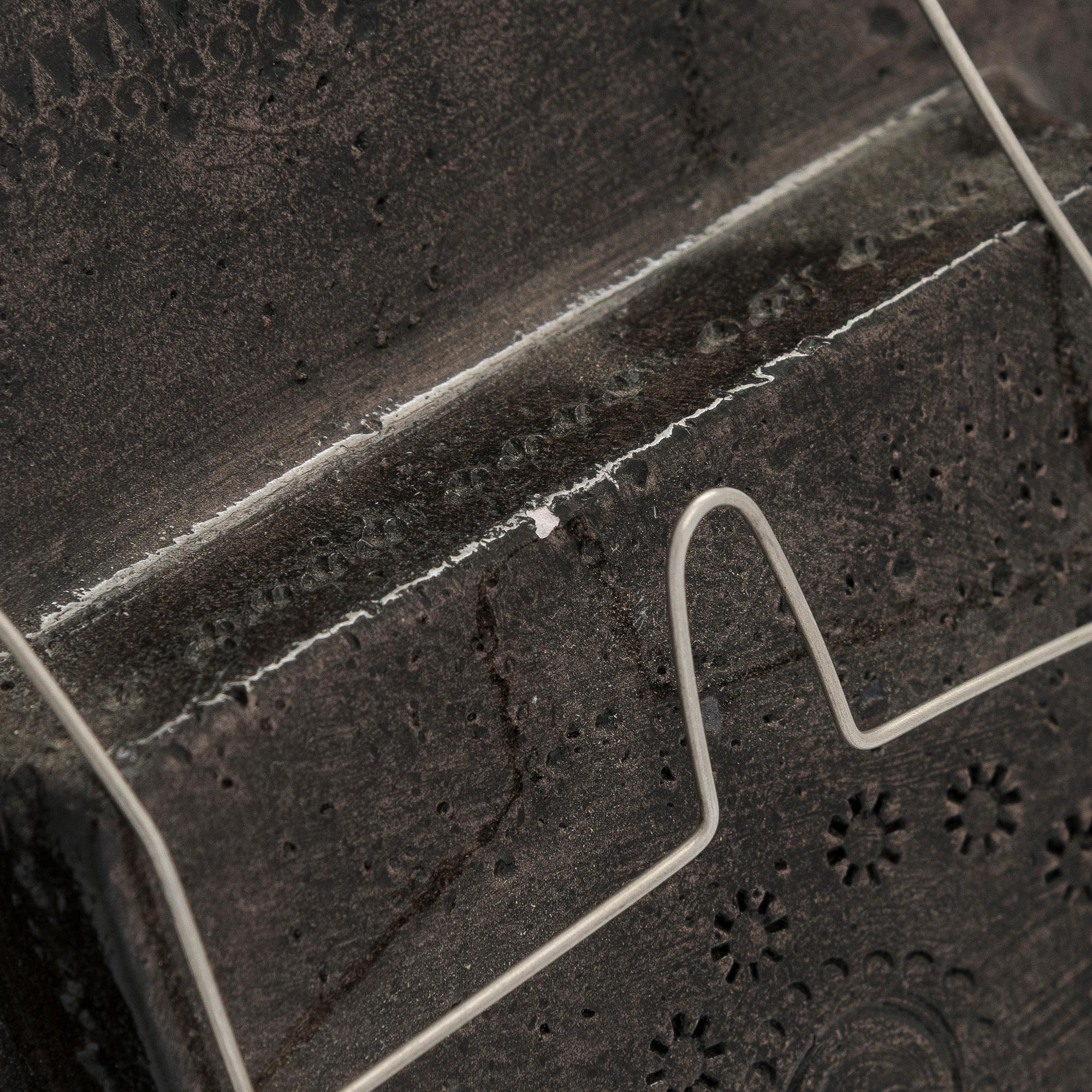 Rut Bryk, a stoneware wall relief, signed BRYK.