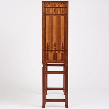 Carl Malmsten, a cabinet, "Raimond", made as a journeyman's piece by cabinetmaker Gunnar Franke in 1964.