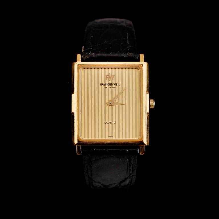 ARMBANDSUR, doublé, Raymond Weil, Geneve, quartz, 1990-tal.