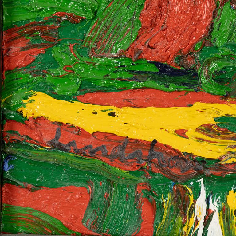 Bengt Lindström, oil on canvas, signed.