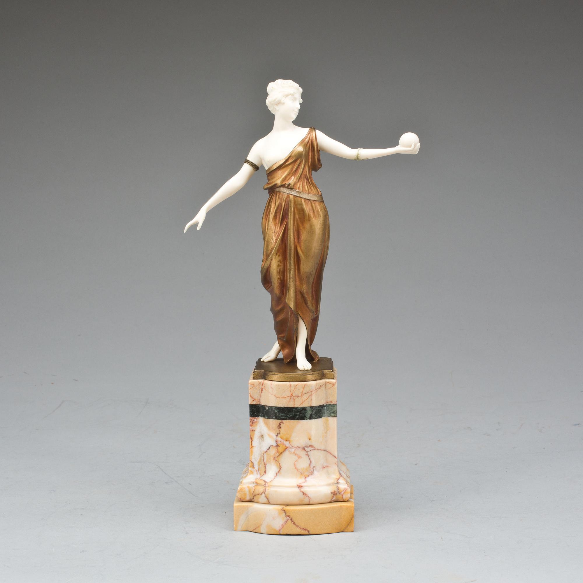 HANS KECK, skulptur, 1910-tal.