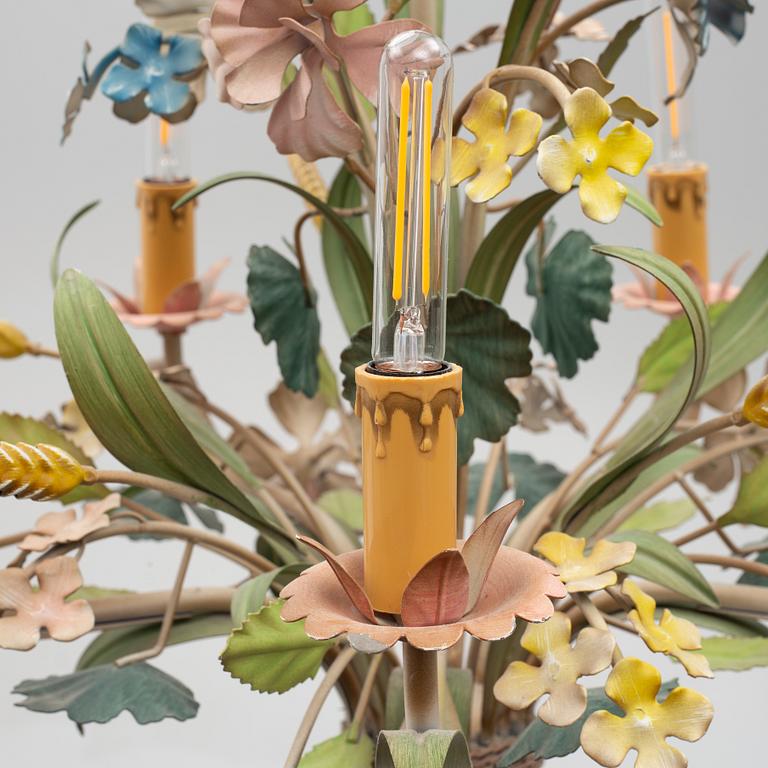A ceiling lamp, Italy, late 20th century.