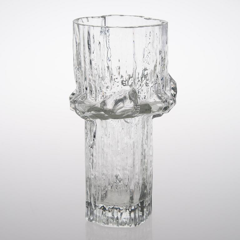 A glass vase, signed Tapio Wirkkala -3546. Iittala, Finland, 1960/70s.