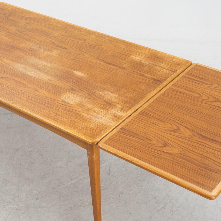 A 7-piece teak dining group, 1960's.