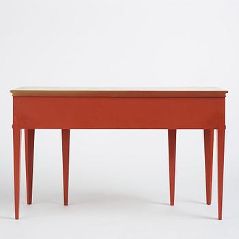 sideboard, sannolikt firma David Blomberg, efter 1926. Del av möbel beställt av Carl Milles.