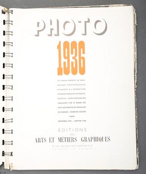 FOTOBÖCKER, 3 st, Photo Graphie, 1931, 1935, 1936, Edition des Arts et Métiers Graphiques, Paris.