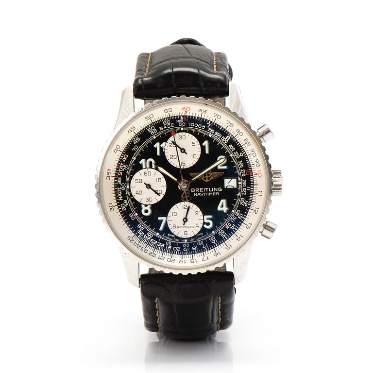 BREITLING NAVITIMER, wrist watch, automatic chronograph, 40 mm.