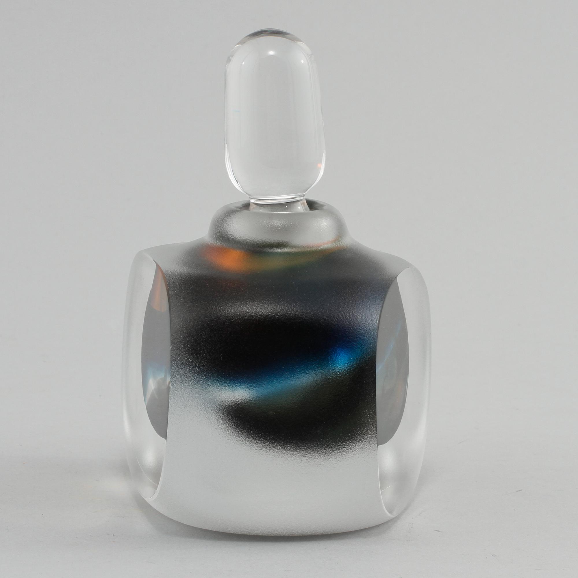 FLAKONG, glas, Göran Wärff, 1900-talets andra hälft.