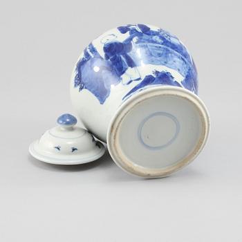 LOCKURNA, porslin, Kina, 1800/1900-tal.