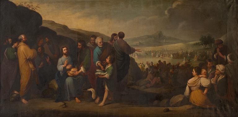 Juan Cabral Bejarano, attributed to, oil on canvas, signed and dated 1873.