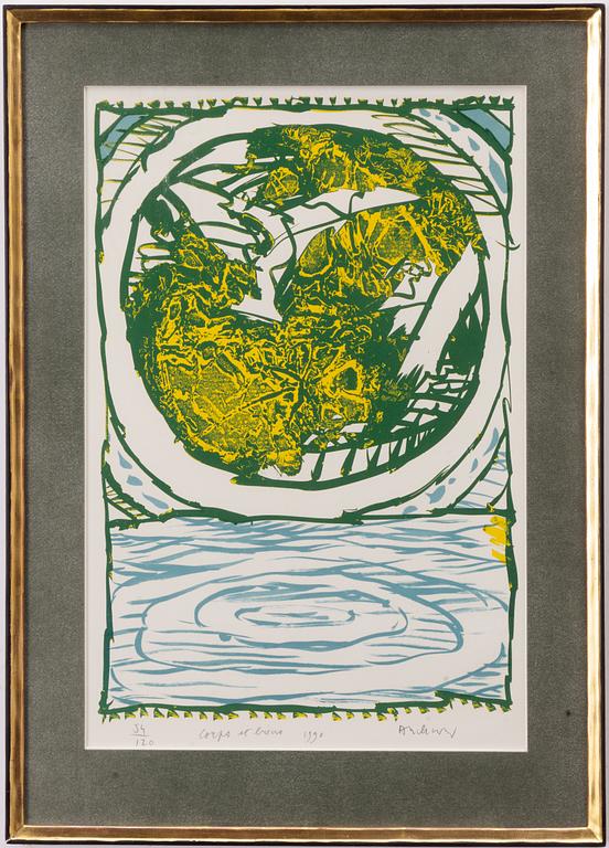 Pierre Alechinsky, 'Corps et biens'.