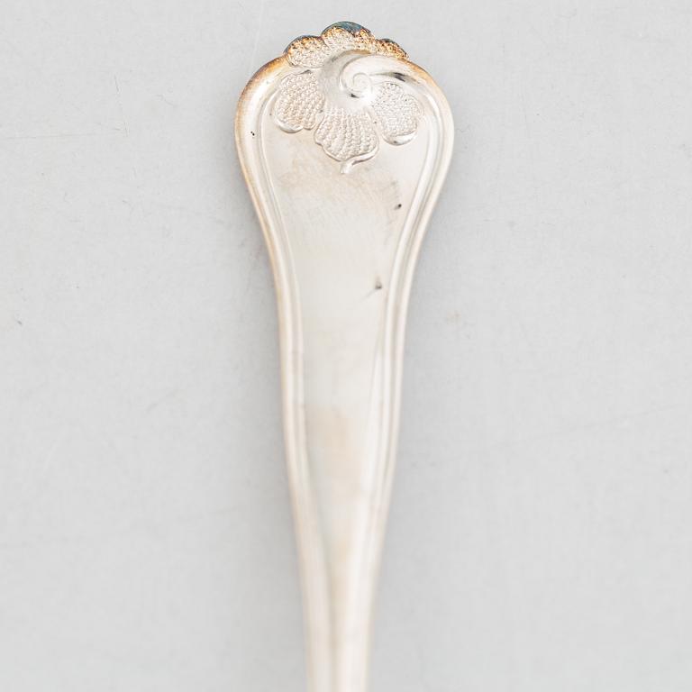 A 34-piece silver culery, model 'Saxon', Cohr, Denmark.