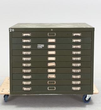 ARKIVSKÅP/ARKITEKTSKÅP, industri, 1900-talets mitt.