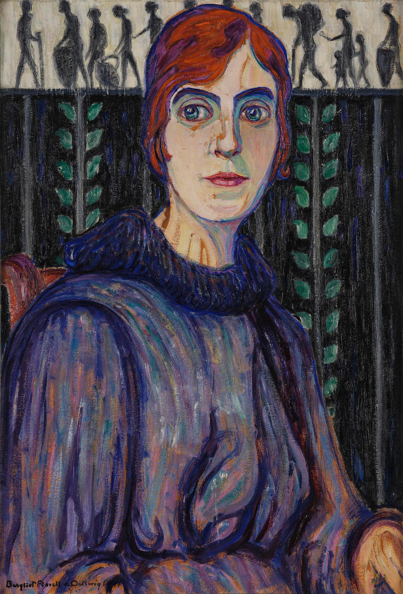 Bergliot von Delwig, Portrait of a woman.