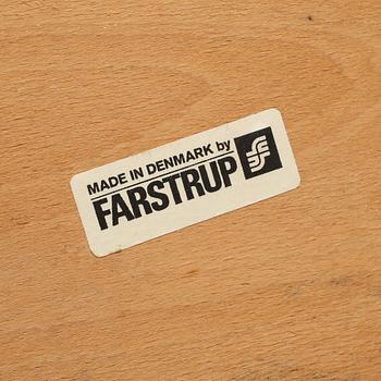 STOLAR, 6 st, Farstrup samt BORD, 1950/60-tal.