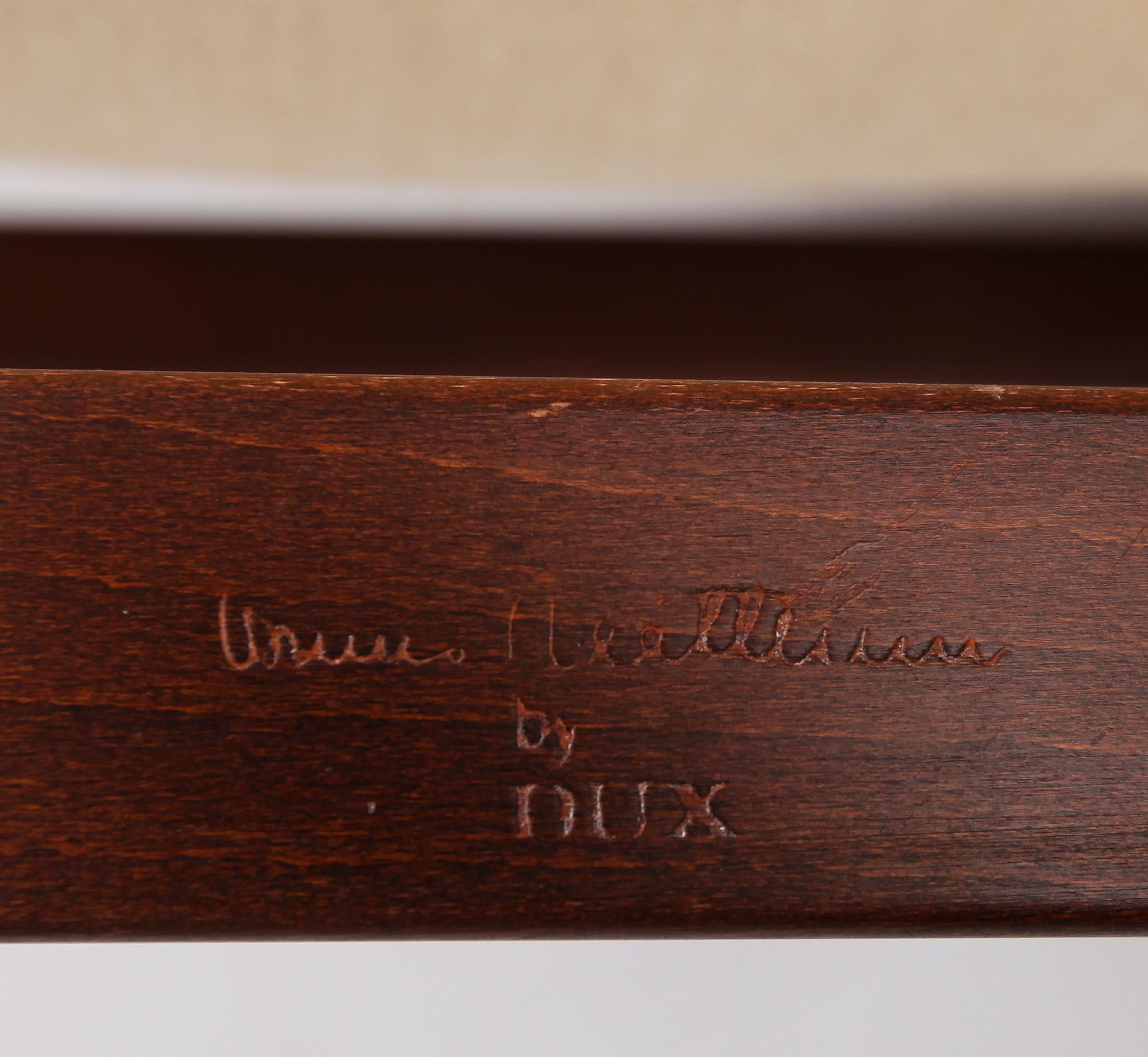 FÅTÖLJ, "Pernilla", Bruno Mathsson, Dux, 1900-talets andra hälft.