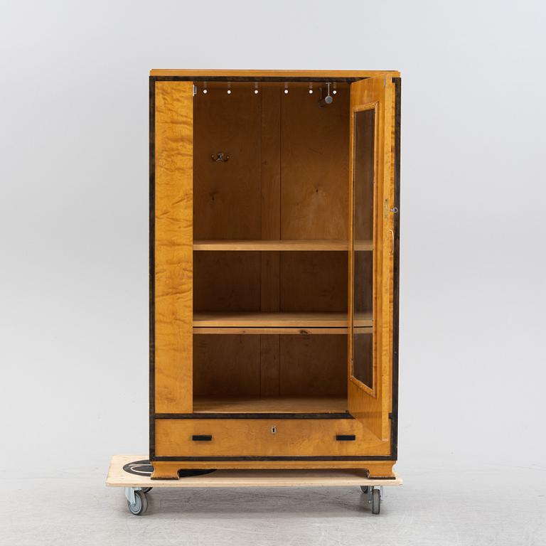 A Swedish birch cabinet, 1930's.