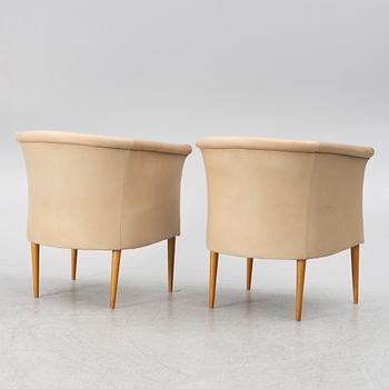 Marie Norell-Möller, armchairs, a pair, "Cicci", Norell Möbel.