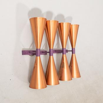 Hans-Agne Jakobsson, wall lamps a pair model S 2021 Markaryd 1960s.