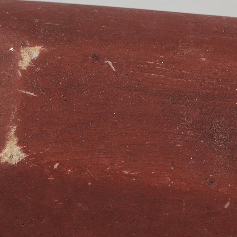 TRÅG, 2 st, allmoge, Hälsingland, 1800-tal.