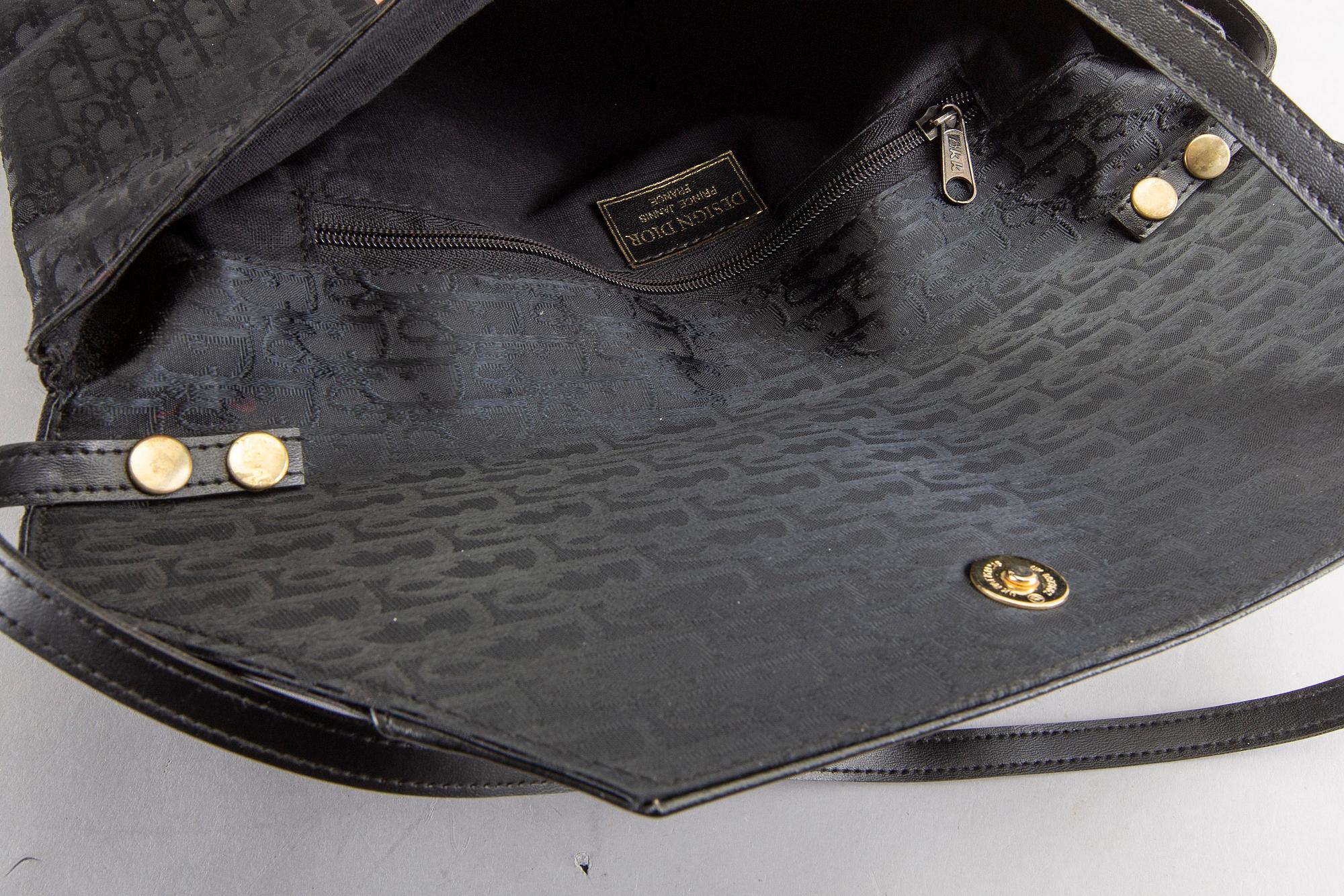 An Christian Dior handbag.